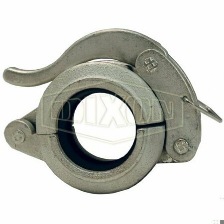 DIXON Q Series Quick-Release Pipe Coupling with Buna-N Seal Gasket, 1-1/2 in Nominal, Grooved End Style, D H315BU